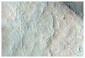 Обнажение пород в кратере Терби