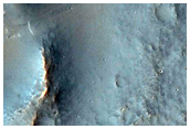 Narrow Drainage Divide with Dissected Channels