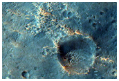 Degraded Crater Rim