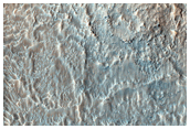 Lava Flow into Pre-Existing Crater