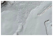 South Pole Residual Cap Albedo and Monitoring