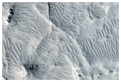 Creste in Elysium Planitia orientale