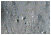 Outcrop Material in Northeast Sinus Meridiani