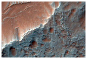 Floor of Uzboi Vallis South of Nirgal Vallis