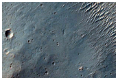 Channel in Lava Flow