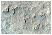 Outcrop in Chaos Terrain