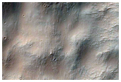 Gullies in Crater Near Ariadnes Colles