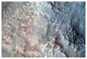 Fan in Lyot Crater