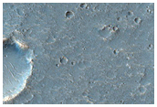 Exposed Layers South of da Vinci Crater
