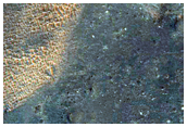 Tilted Blocks in Oudemans Crater