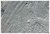 Banded Terrain in Northwest Hellas Planitia