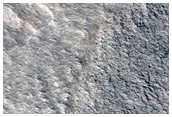 Glacier-Like Feature in Tempe Terra