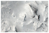 Tilted Mesas Near Athabasca Valles
