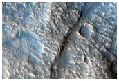 Crater Rim with Steep Slopes