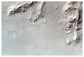 Central Peak of Crater