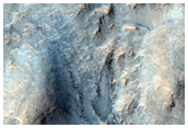 Contacts between Isidis Planitia Olivine-Rich Units and Other Units