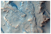 Landforms Proximal to Valley Terminus in Northern Terra Sirenum