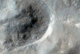 Well-Preserved Impact Crater
