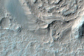 Hills in Coprates Chasma
