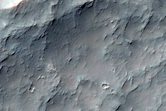 Landforms South of Cross Crater
