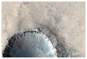 Fresh Crater on Northern Plains

