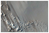 Lava Channel System in Tharsis Region
