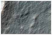 Very Fresh Small Impact Crater in Hesperia Planum
