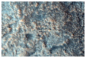 Ejecta from Oblique 17-Kilometer Diameter Crater in Acidalia Planitia
