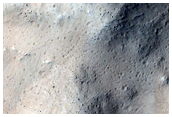 Impact Crater in Amazonis Planitia
