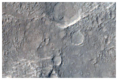 Channel in Bedrock North of Gale Crater