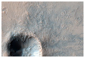 Un cratere da impatto nella regione di Sinus Sabaeus