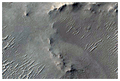 Fluvial Deposits in Impact Basin