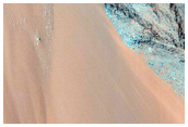 Steep Slope in Coprates Chasma