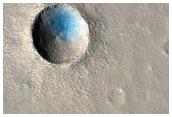 Very Recent Small Impact Crater