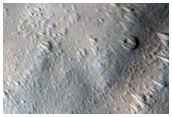 Scarp Near Perimeter of Olympus Mons