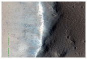 Intersection of Crater and Graben