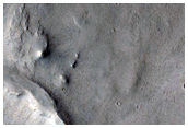 Discontinuous Curvilinear Ridge Landform Southwest of Antoniadi Crater