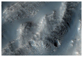 Gully on Hecates Tholus
