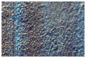 Sediments in Hellas Planitia
