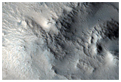 Central Uplift of 15-Kilometer Diameter Crater
