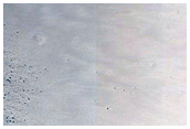Crater Cut by Graben
