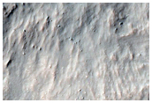 Eastern Rim and Ejecta of Resen Crater
