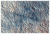 Small Crater on Mantling Deposit
