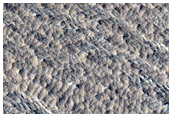 Scarp in Medusae Fossae Formation
