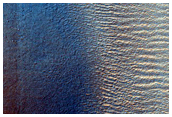 Mini-Chaos Terrain East of Hooke Crater
