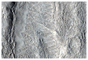Light-Toned Material in Fresh Shallow Valleys
