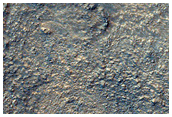 Sediments in Hellas Planitia
