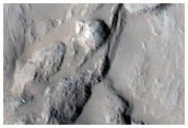 Ceraunius Fossae Impact Crater
