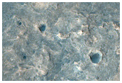 Possible Phyllosilicates in Area of Fretted Terrain
