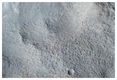 Crater Floor Deposits with Possible Fan Delta and Shallow Valleys
